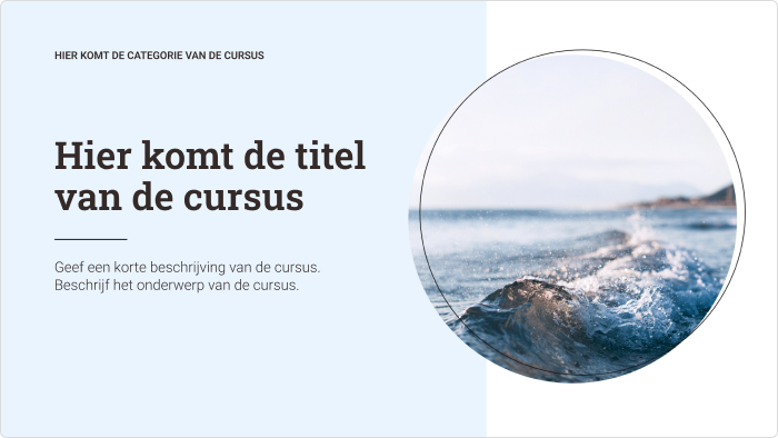 Titel voor de powerpoint inhoudsopgave