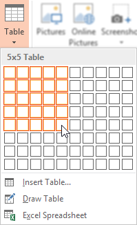 Een tabel maken voor het Jeopardy-spel